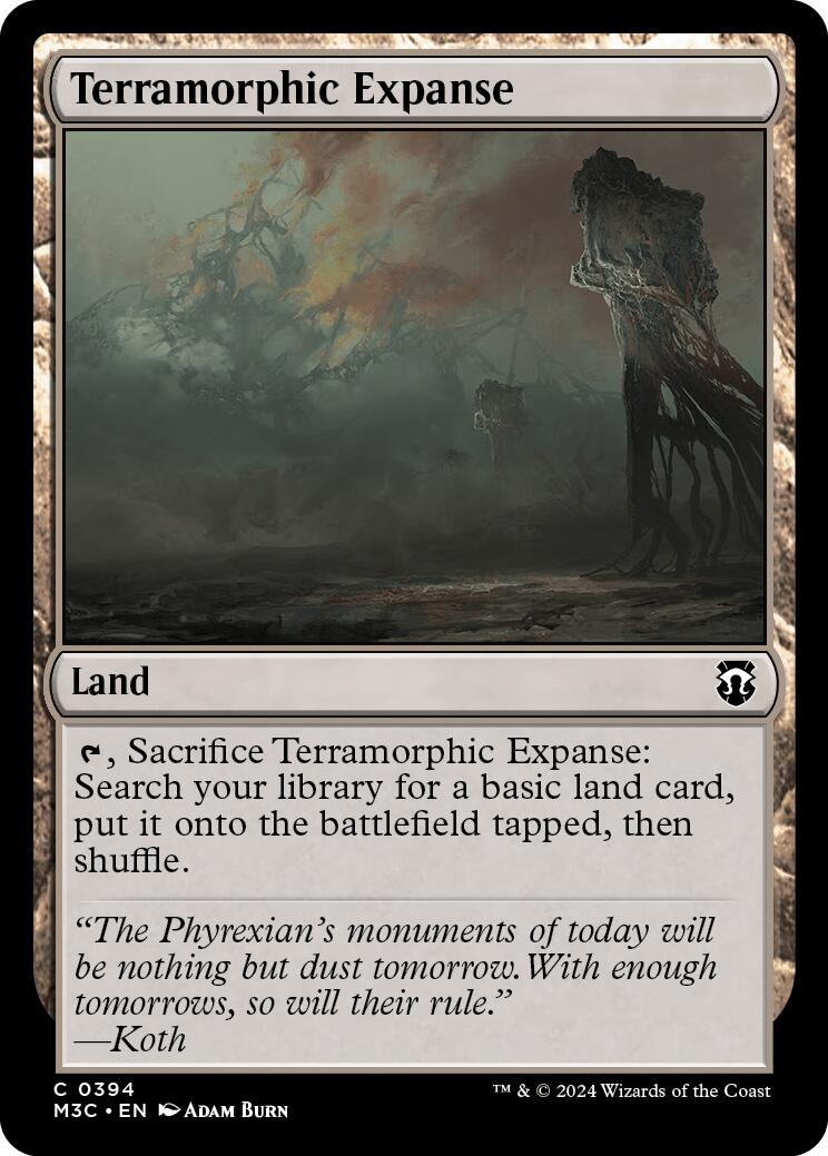 Terramorphic Expanse [Modern Horizons 3 Commander] | The CG Realm