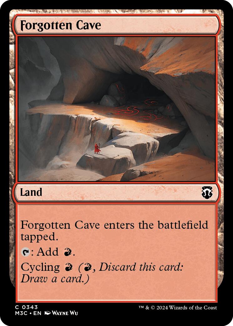 Forgotten Cave [Modern Horizons 3 Commander] | The CG Realm