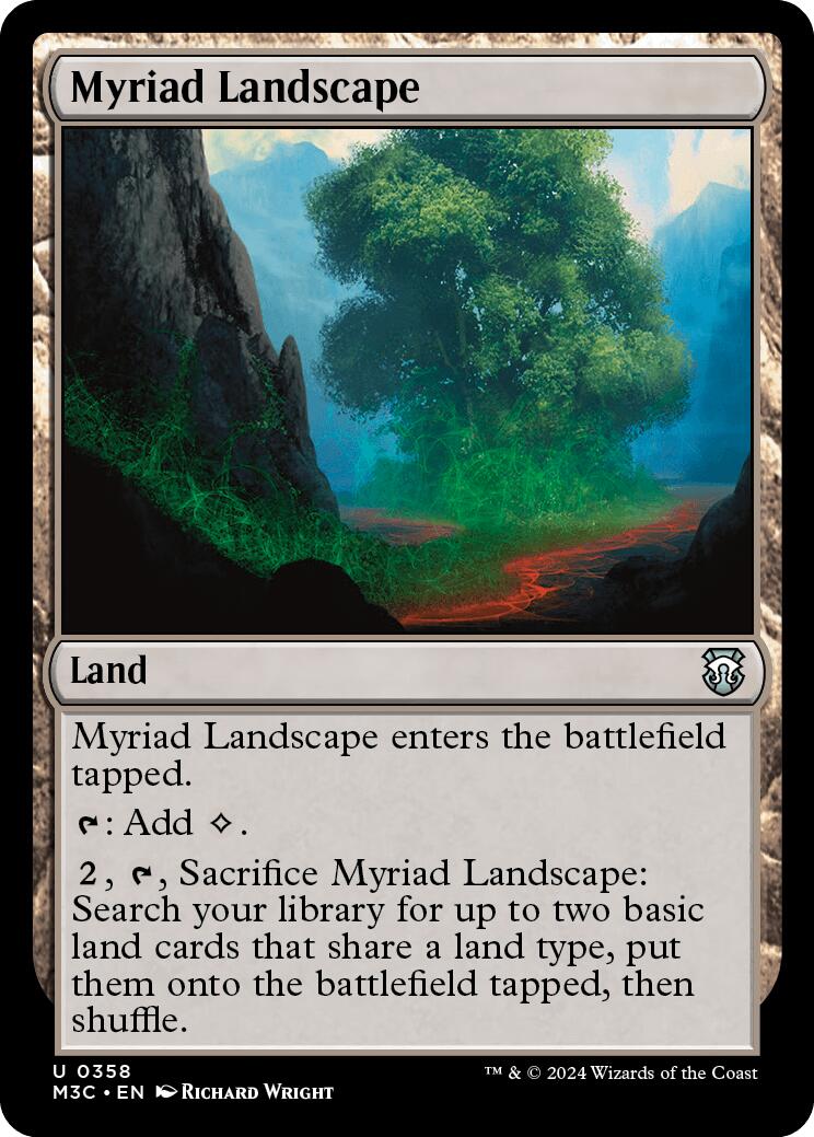 Myriad Landscape [Modern Horizons 3 Commander] | The CG Realm