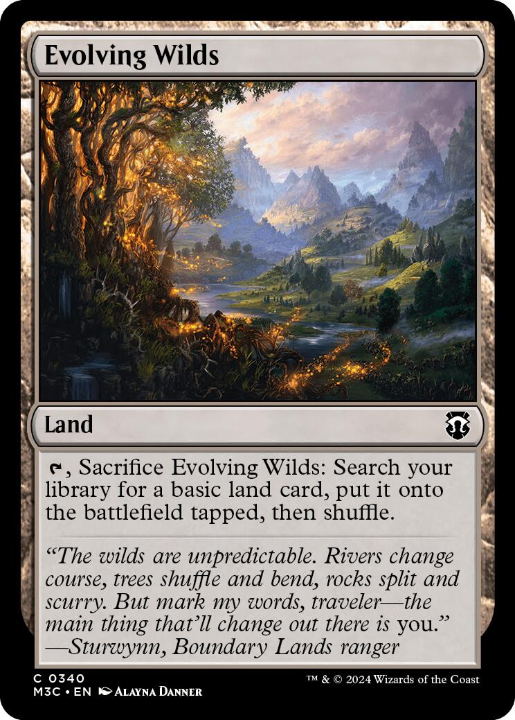 Evolving Wilds [Modern Horizons 3 Commander] | The CG Realm