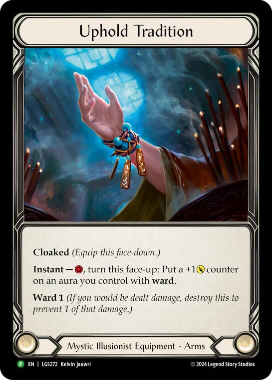 Uphold Tradition [LGS272] (Promo)  Rainbow Foil | The CG Realm