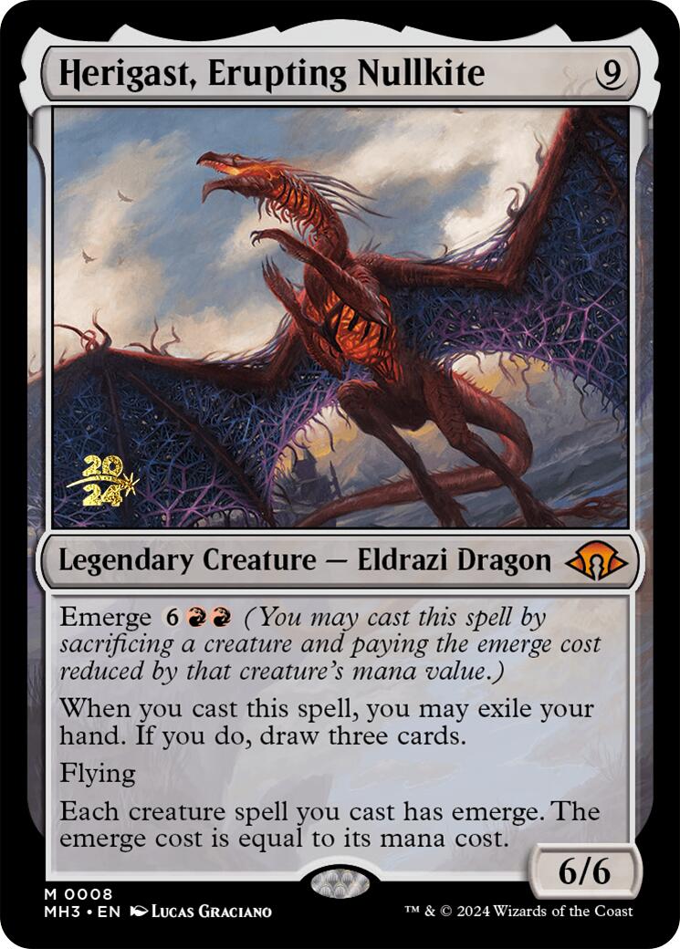 Herigast, Erupting Nullkite [Modern Horizons 3 Prerelease Promos] | The CG Realm