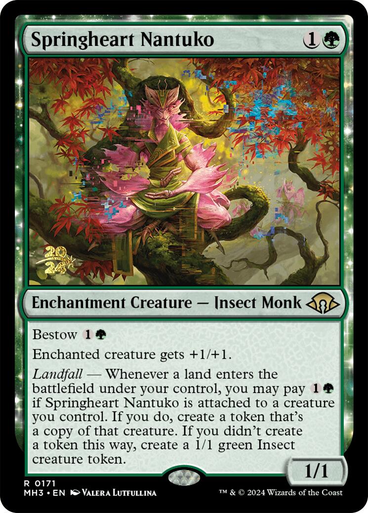 Springheart Nantuko [Modern Horizons 3 Prerelease Promos] | The CG Realm