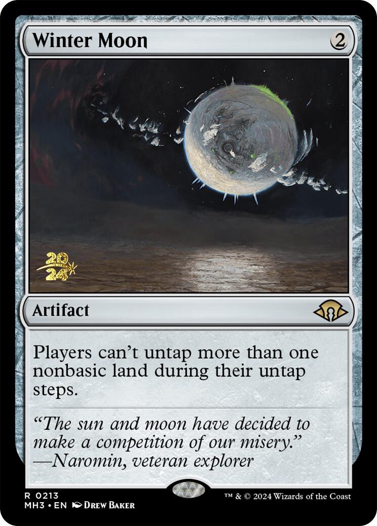 Winter Moon [Modern Horizons 3 Prerelease Promos] | The CG Realm