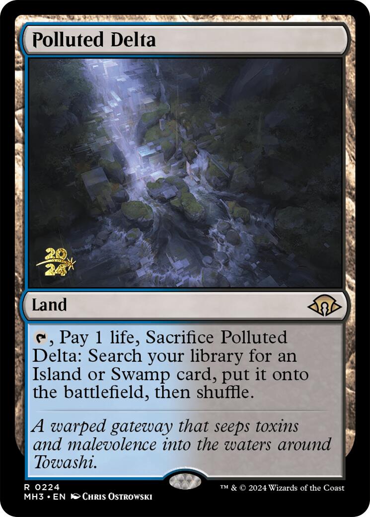Polluted Delta [Modern Horizons 3 Prerelease Promos] | The CG Realm