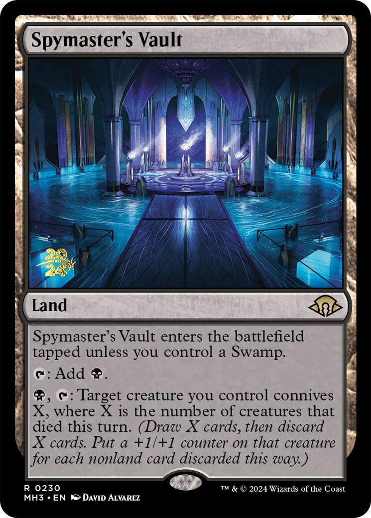 Spymaster's Vault [Modern Horizons 3 Prerelease Promos] | The CG Realm