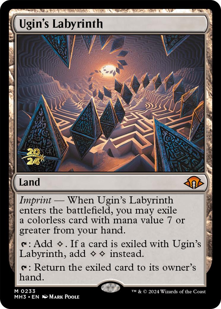Ugin's Labyrinth [Modern Horizons 3 Prerelease Promos] | The CG Realm