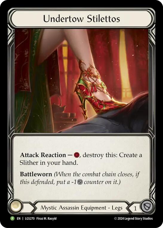 Undertow Stilettos [LGS270] (Promo)  Rainbow Foil | The CG Realm