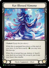 Koi Blessed Kimono [LGS275] (Promo)  Rainbow Foil | The CG Realm