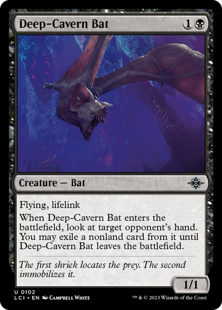 Deep-Cavern Bat [The Lost Caverns of Ixalan] | The CG Realm