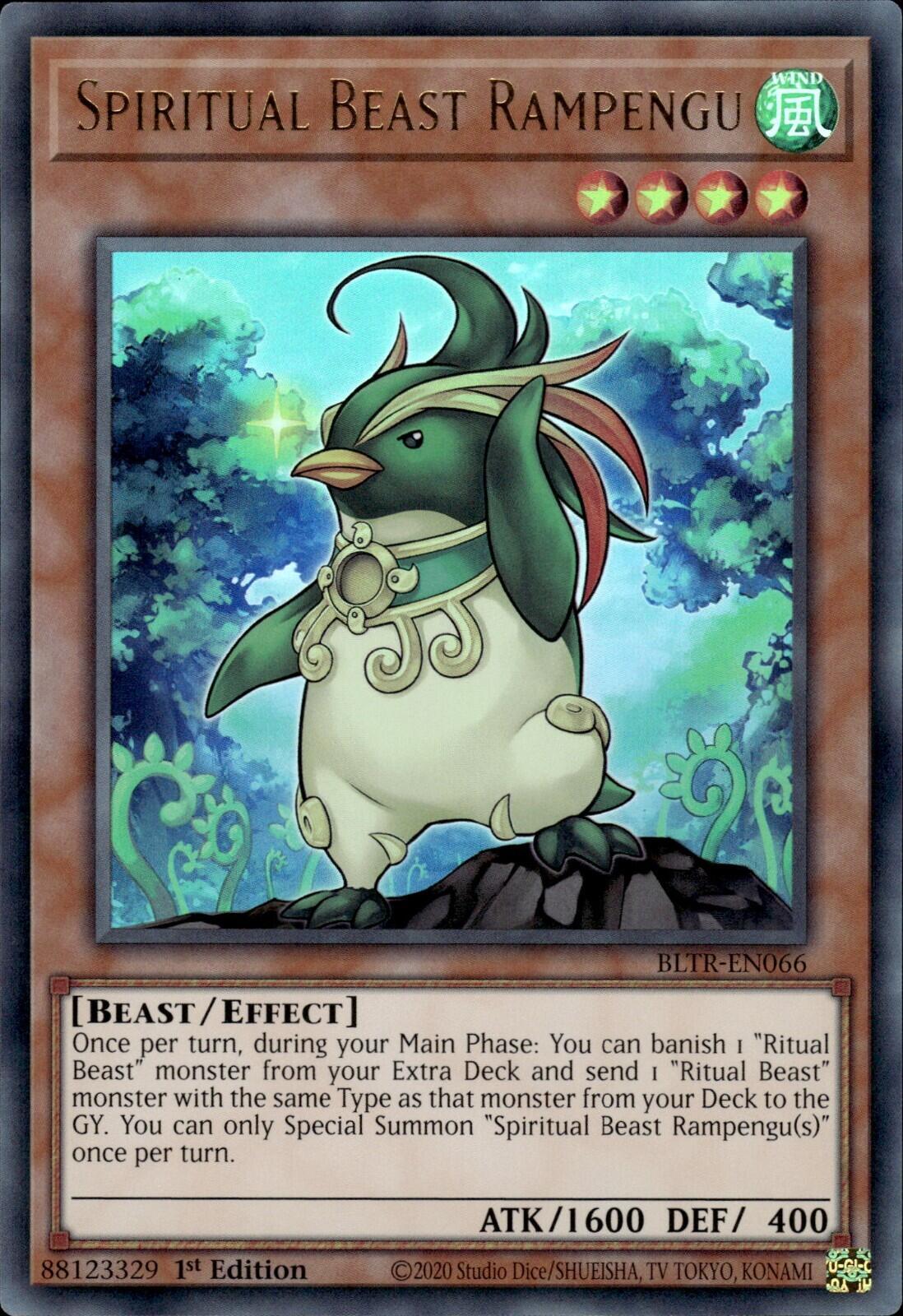 Spiritual Beast Rampengu [BLTR-EN066] Ultra Rare | The CG Realm