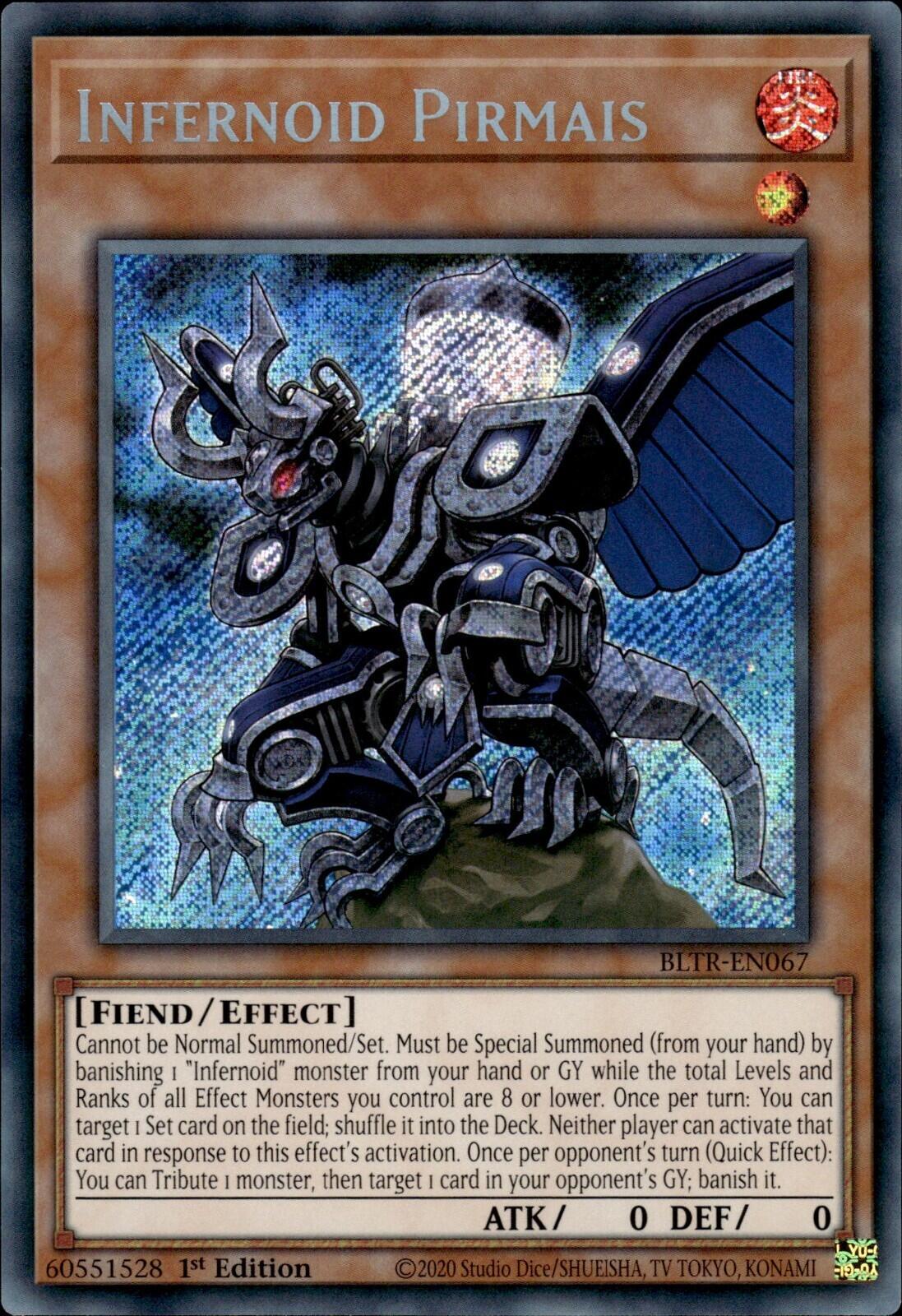 Infernoid Pirmais [BLTR-EN067] Secret Rare | The CG Realm