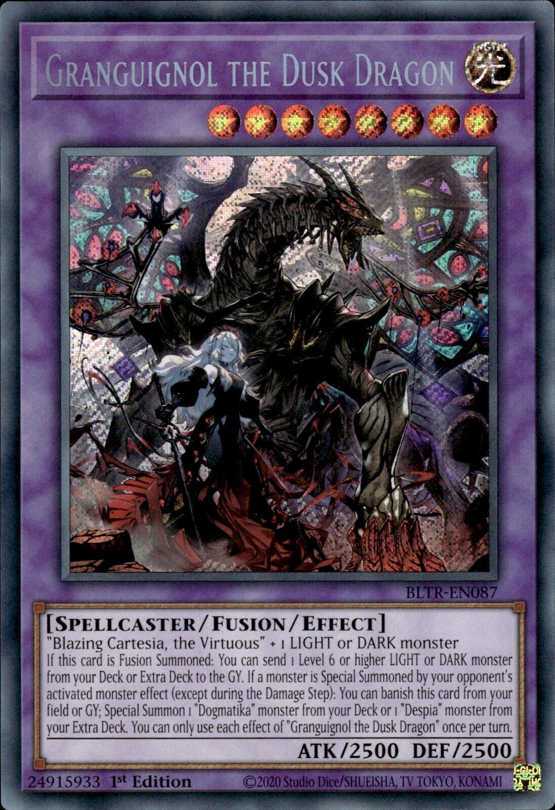 Granguignol the Dusk Dragon [BLTR-EN087] Secret Rare | The CG Realm