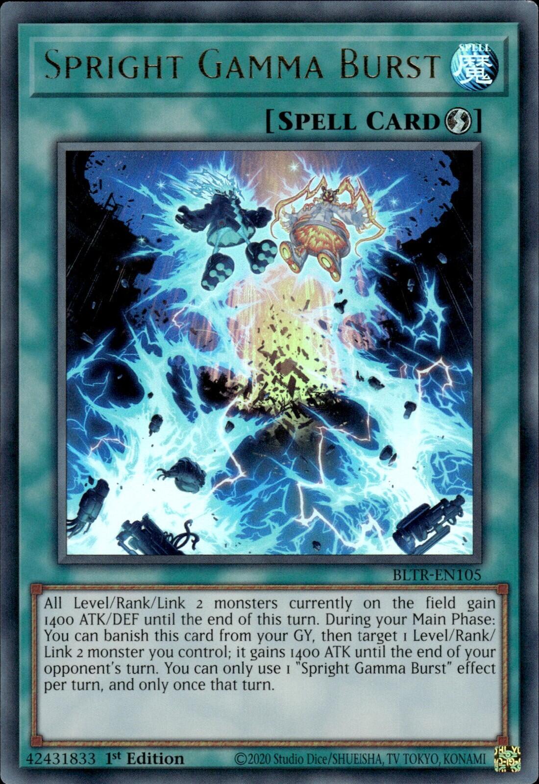 Spright Gamma Burst [BLTR-EN105] Ultra Rare | The CG Realm