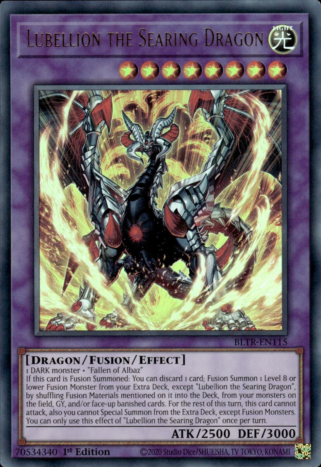 Lubellion the Searing Dragon [BLTR-EN115] Ultra Rare | The CG Realm