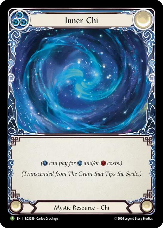 The Grain that Tips the Scale // Inner Chi [LGS289] (Promo)  Rainbow Foil | The CG Realm