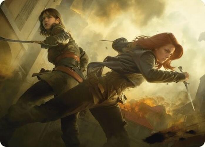 Mary Read and Anne Bonny Art Card [Assassin's Creed Art Series] | The CG Realm