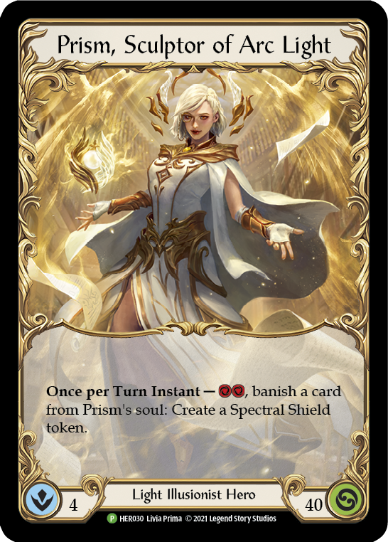 Prism, Sculptor of Arc Light [HER030] (Promo)  Cold Foil | The CG Realm