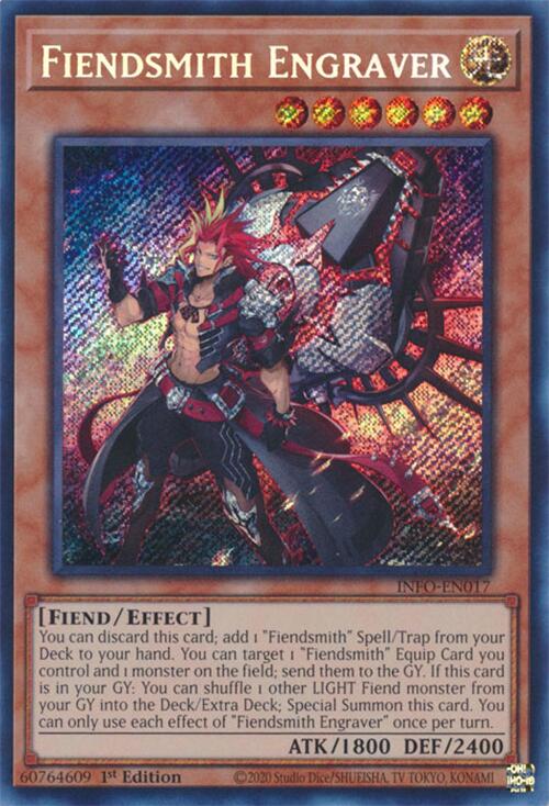 Fiendsmith Engraver [INFO-EN017] Secret Rare | The CG Realm