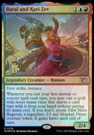 Baral and Kari Zev [March of the Machine Prerelease Promos] | The CG Realm