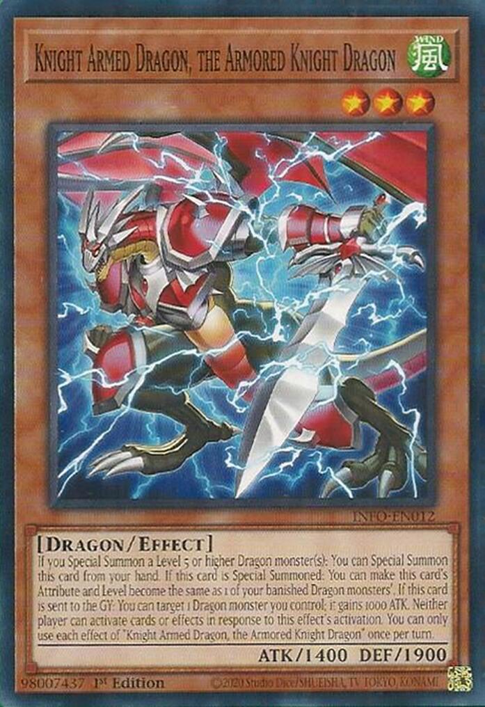 Knight Armed Dragon, the Armored Knight Dragon [INFO-EN012] Common | The CG Realm