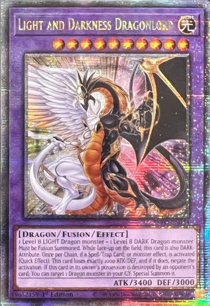 Light and Darkness Dragonlord (Quarter Century Secret Rare) [INFO-EN034] Quarter Century Secret Rare | The CG Realm