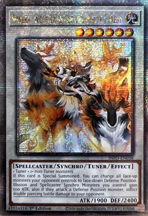 Silvera, Wolf Tamer of the White Forest (Quarter Century Secret Rare) [INFO-EN038] Quarter Century Secret Rare | The CG Realm