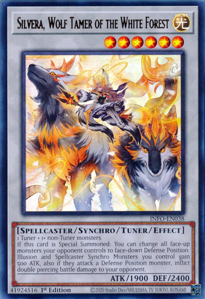 Silvera, Wolf Tamer of the White Forest [INFO-EN038] Ultra Rare | The CG Realm