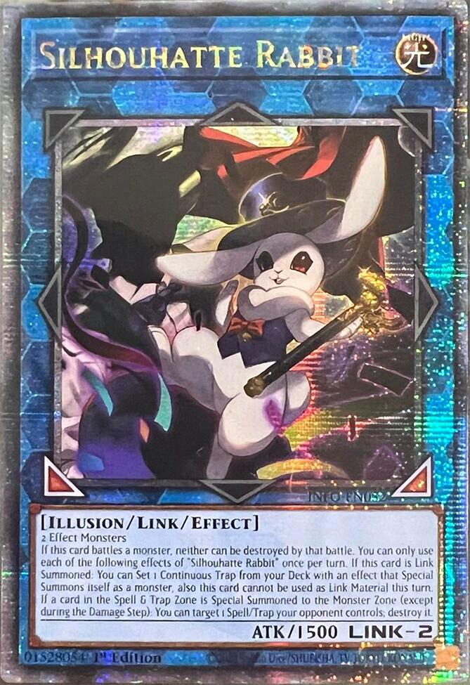 Silhouhatte Rabbit (Quarter Century Secret Rare) [INFO-EN052] Quarter Century Secret Rare | The CG Realm