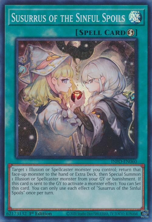 Susurrus of the Sinful Spoils [INFO-EN060] Super Rare | The CG Realm