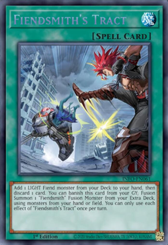 Fiendsmith's Tract [INFO-EN061] Secret Rare | The CG Realm