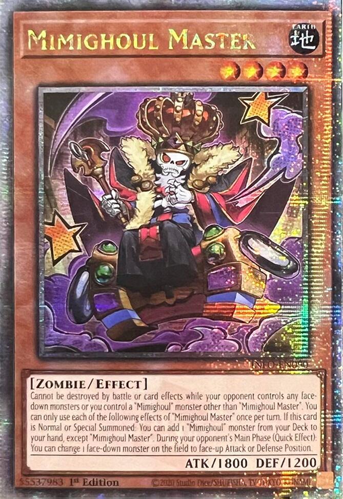 Mimighoul Master (Quarter Century Secret Rare) [INFO-EN090] Quarter Century Secret Rare | The CG Realm