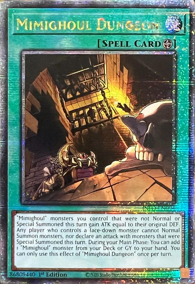 Mimighoul Dungeon (Quarter Century Secret Rare) [INFO-EN094] Quarter Century Secret Rare | The CG Realm