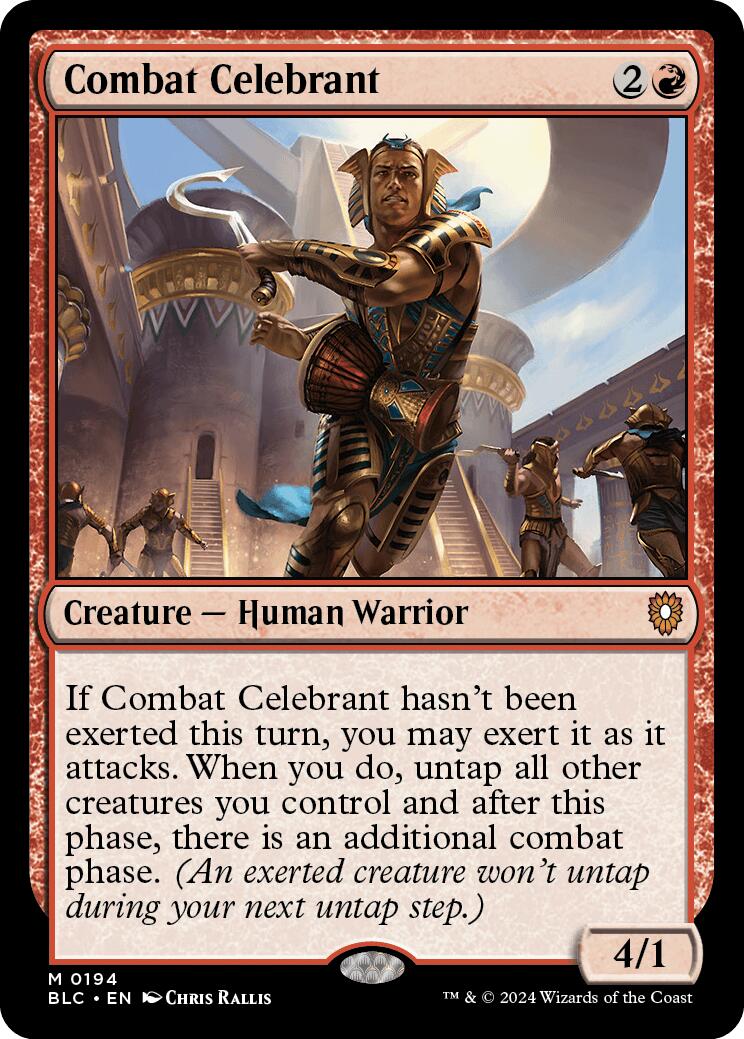 Combat Celebrant [Bloomburrow Commander] | The CG Realm