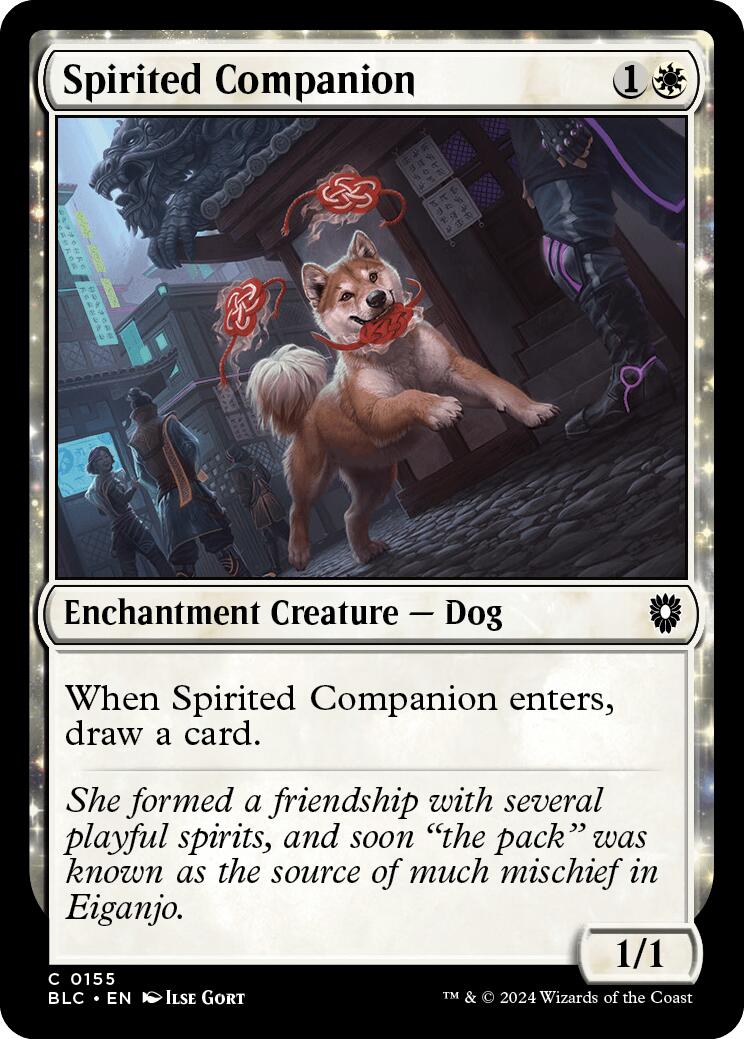 Spirited Companion [Bloomburrow Commander] | The CG Realm