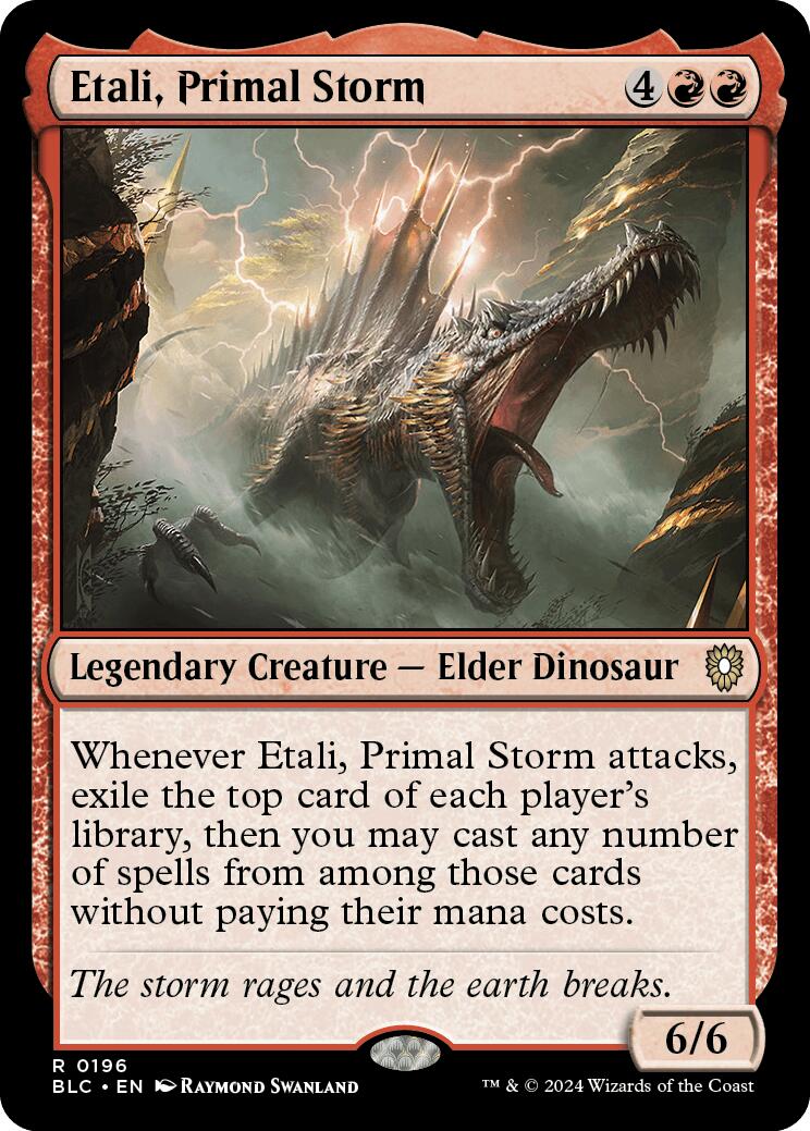 Etali, Primal Storm [Bloomburrow Commander] | The CG Realm