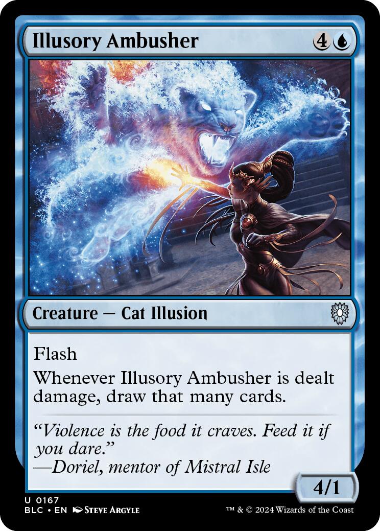 Illusory Ambusher [Bloomburrow Commander] | The CG Realm