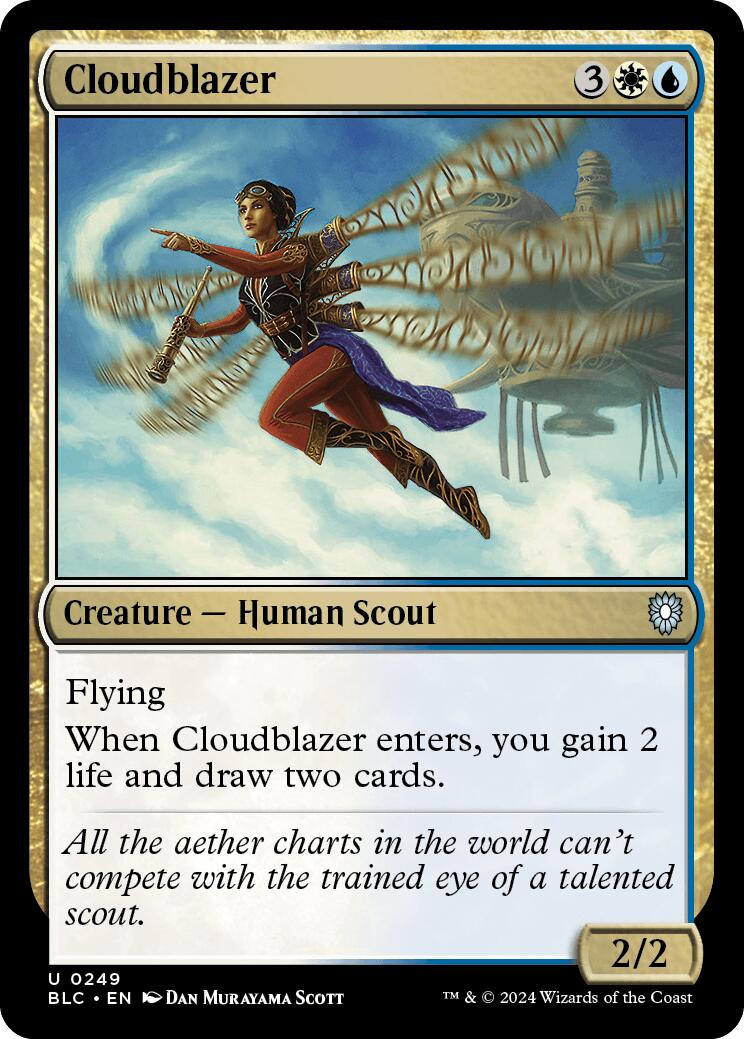 Cloudblazer [Bloomburrow Commander] | The CG Realm