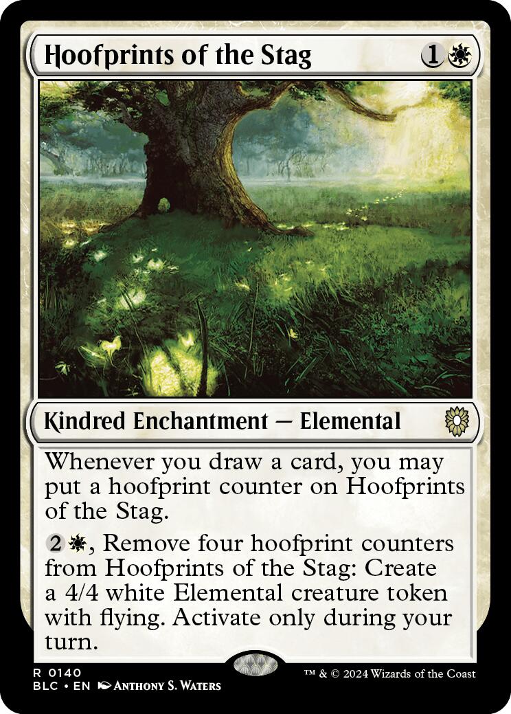 Hoofprints of the Stag [Bloomburrow Commander] | The CG Realm