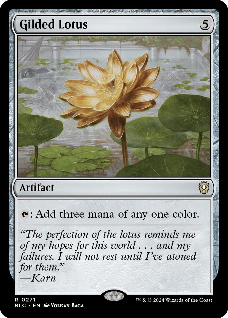 Gilded Lotus [Bloomburrow Commander] | The CG Realm