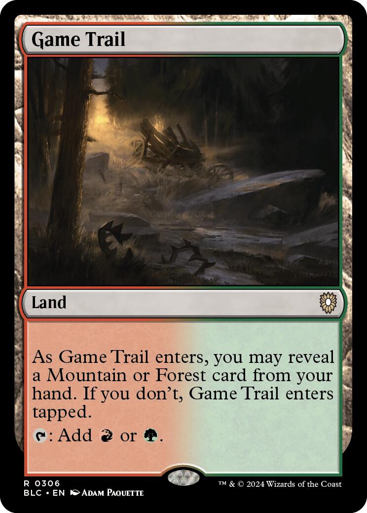 Game Trail [Bloomburrow Commander] | The CG Realm