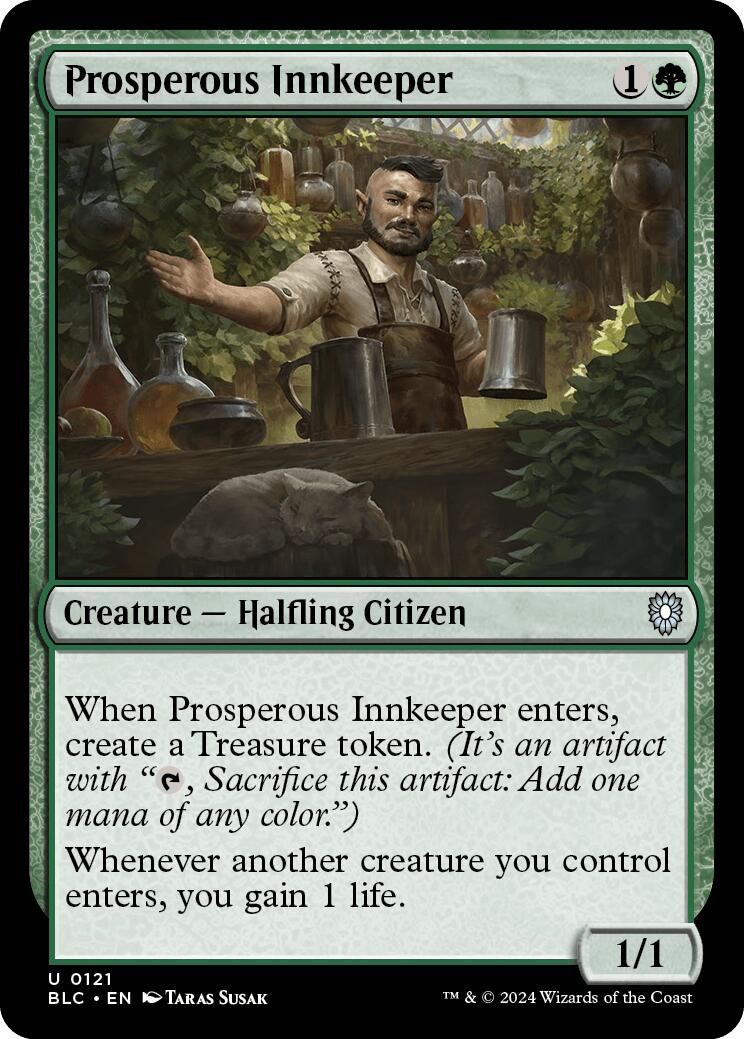 Prosperous Innkeeper [Bloomburrow Commander] | The CG Realm