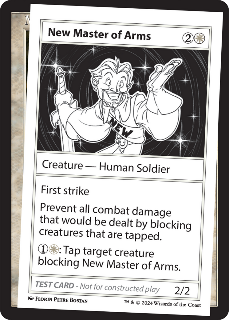 New Master of Arms [Mystery Booster 2 Playtest Cards] | The CG Realm