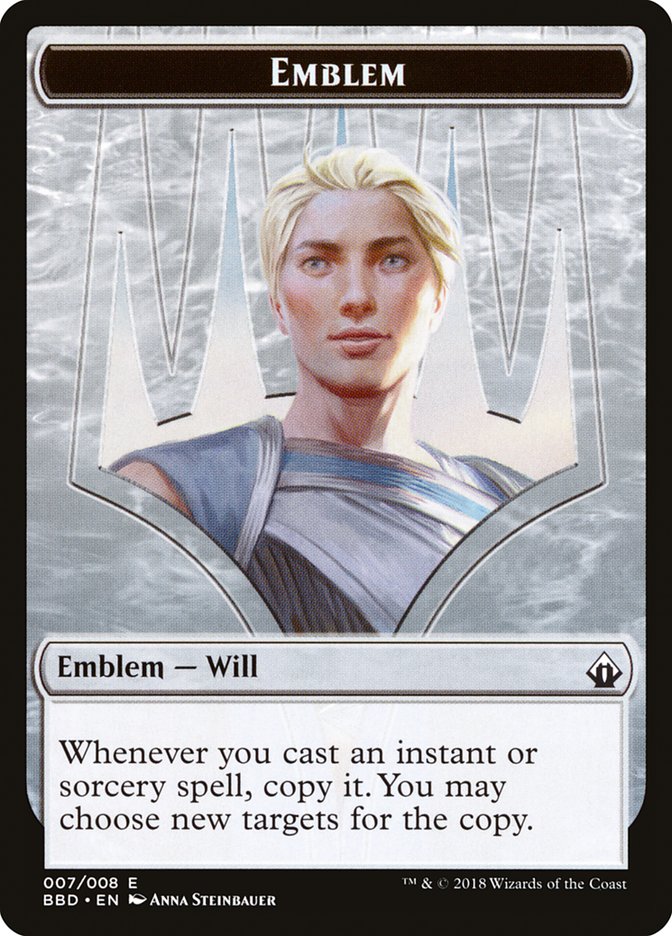 Will Kenrith Emblem [Battlebond Tokens] | The CG Realm