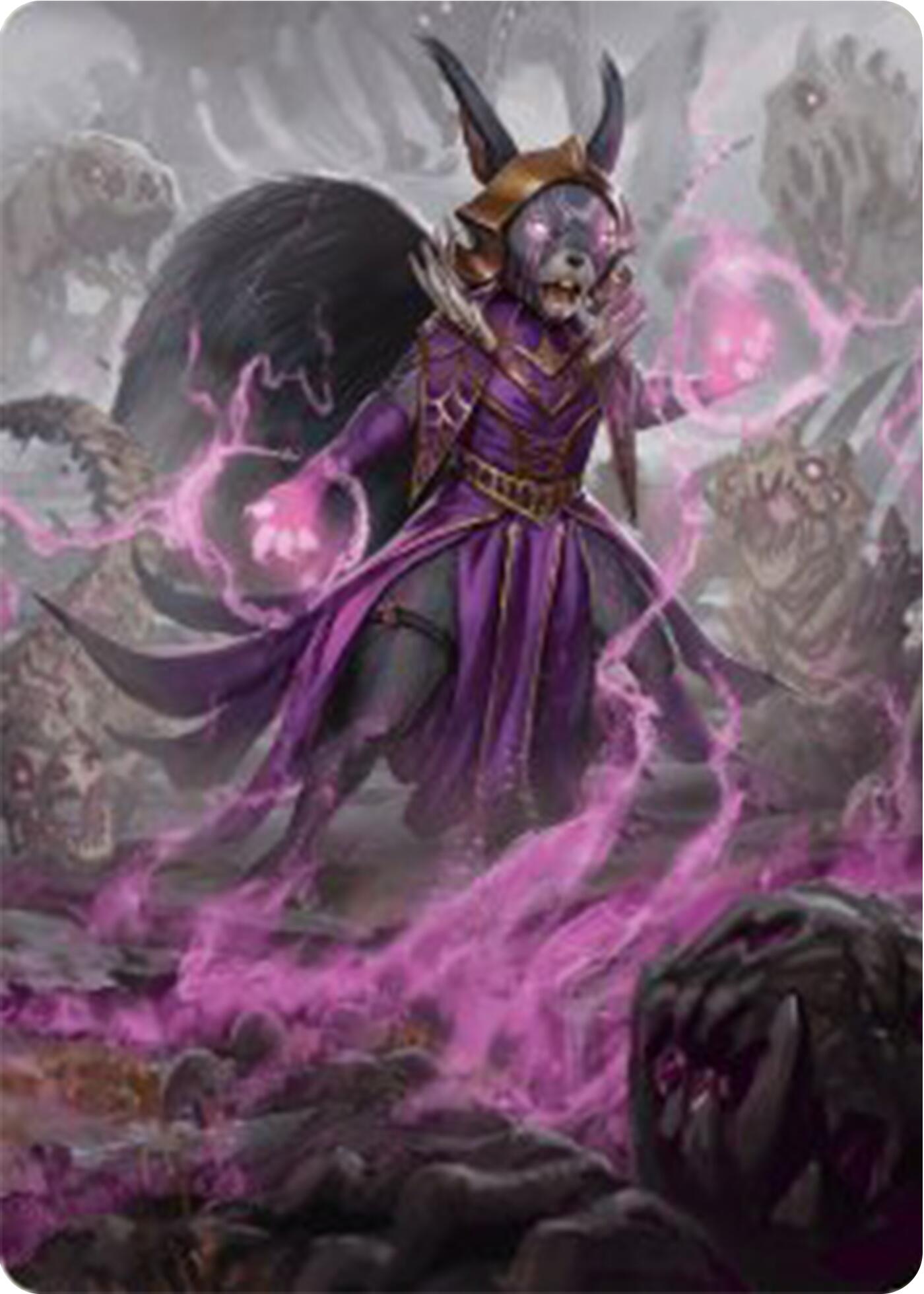 Liliana of the Dark Realms Art Card [Bloomburrow Art Series] | The CG Realm