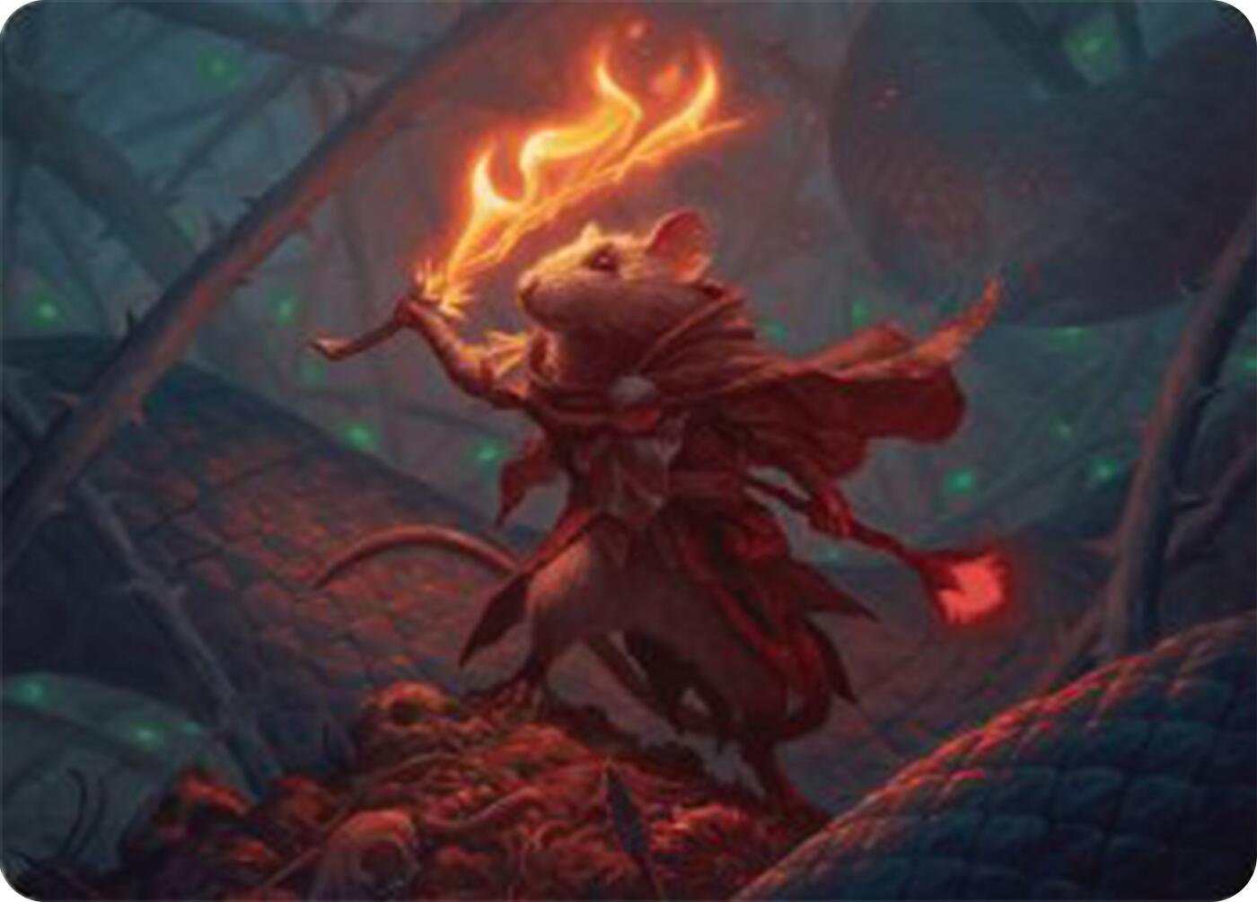 Emberheart Challenger Art Card [Bloomburrow Art Series] | The CG Realm