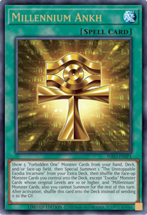 Millennium Ankh (INFO-ENSP1) [INFO-ENSP1] Secret Rare | The CG Realm