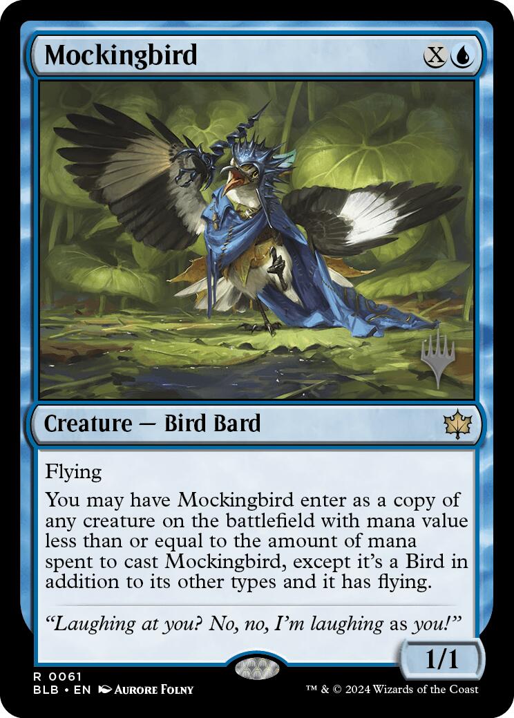 Mockingbird (Promo Pack) [Bloomburrow Promos] | The CG Realm