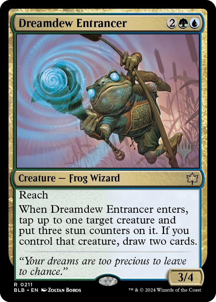 Dreamdew Entrancer (Promo Pack) [Bloomburrow Promos] | The CG Realm