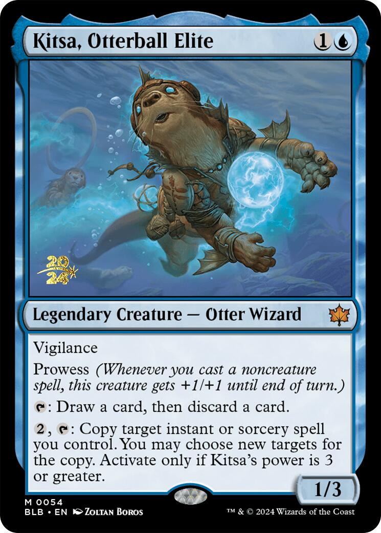 Kitsa, Otterball Elite [Bloomburrow Prerelease Promos] | The CG Realm